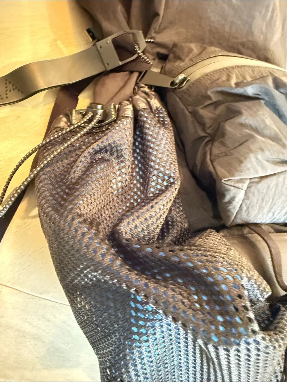 Bottega Veneta Roll-Top Technical Backpack